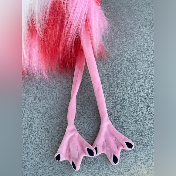 Douglas Phyllis the Flamingo Fuzzle Pink Stuffed Animal - Picture 3 of 7